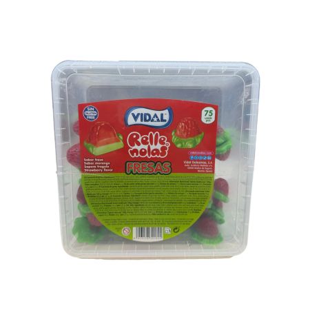 Vidal Fresas Rellenas 75 Unidades