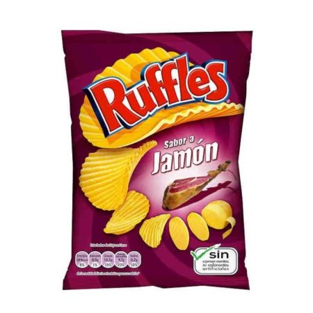 Ruffles Jamon Matutano 50G 1€