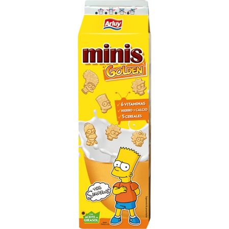 Galleta Minis Simpson Golden 275G