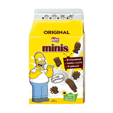 Galleta Mini Simpson Chocolate 135G