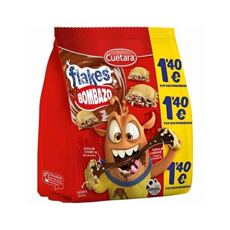 Galleta Flakes Bombazo 120G 1,4€