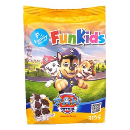 Funkids Pawpatrol Family Biscu 315G
