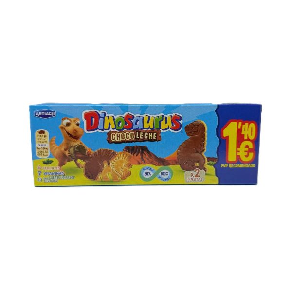 Galleta Dinosaurus Choco Leche 85G 1,4€