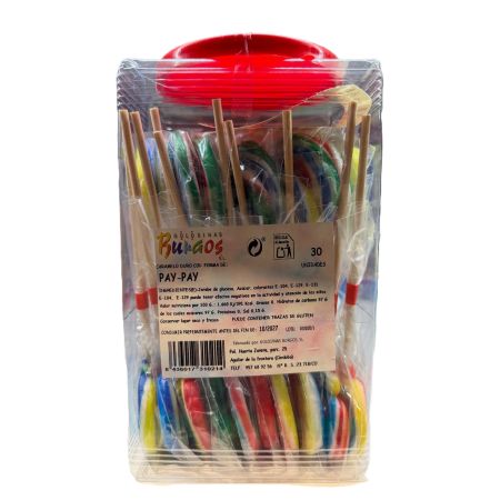 Piruleta Burgos Pay-Pay Pequeño 30U