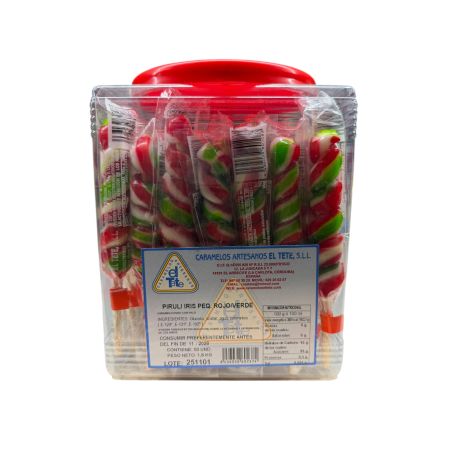 Tete Piruli Rojo/Verde 50U