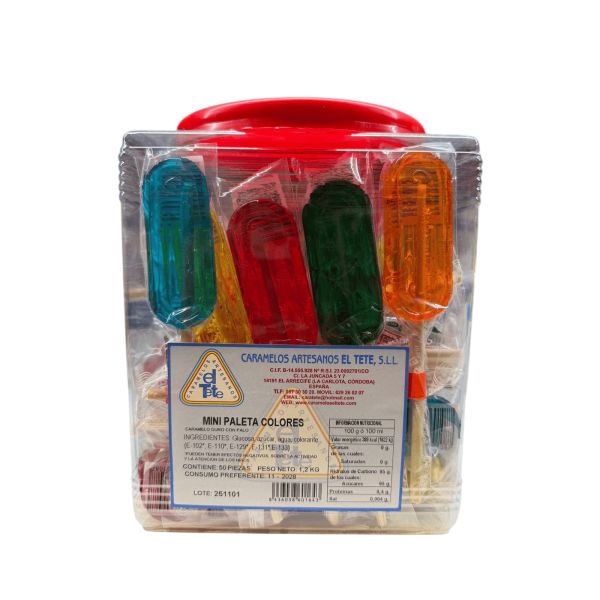 Tete.Mini Paleta Colores 50U