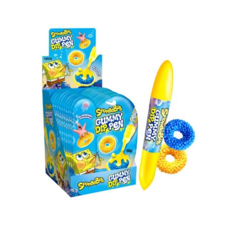 Krc Sponge Bob Rings+Pen 56Gx12U
