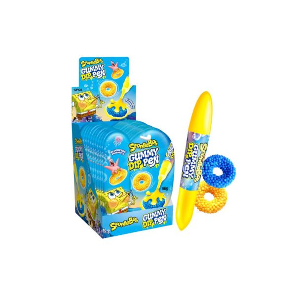 Krc Sponge Bob Rings+Pen 56Gx12U