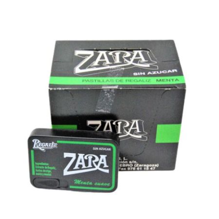 Pastilla Zara Menta 12U