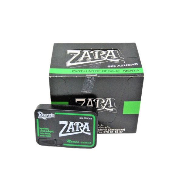 Pastilla Zara Menta 12U
