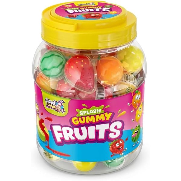 Agru Splash Gummy Fruits 60X18G