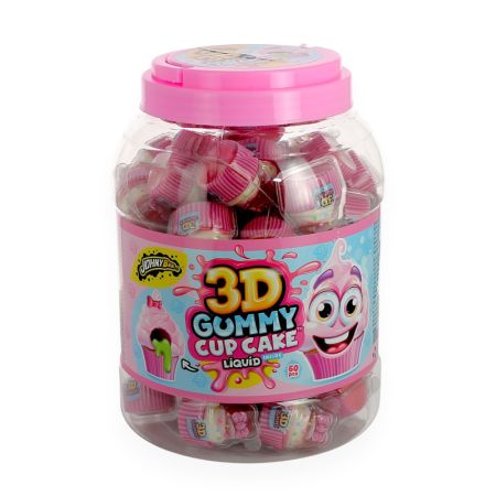 Disgo Cupcake 3D Juicy Gummy 60U