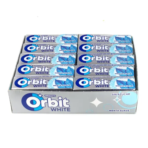 Orbit White Menta Suave 30U