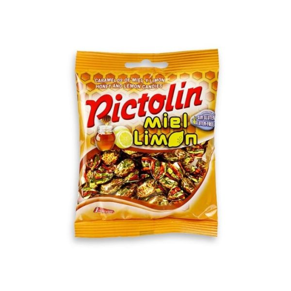 Caramelo Pictolin 100 Gr Miel Limon