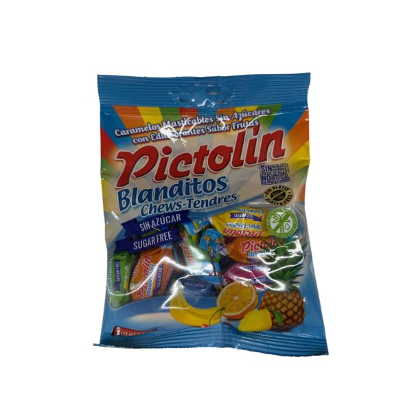 Caramelo Pictolin 65G Masticable Frutas S/A