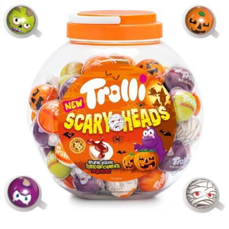 Trolli Scary Heads Bote 60U