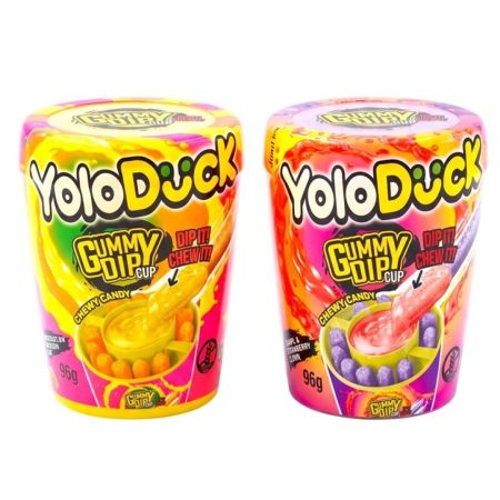 Cool Gummy Dip Cup 96Gx8U
