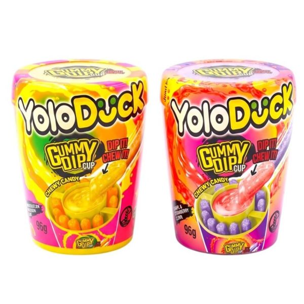 Cool Gummy Dip Cup 96Gx8U