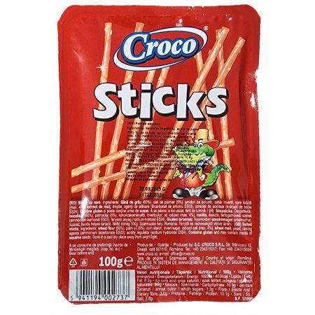 GALL.STICKS SAL CROCO CAJA 100GR