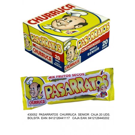 CHURRUCA.PASARRATOS SENIOR CAJA 20U