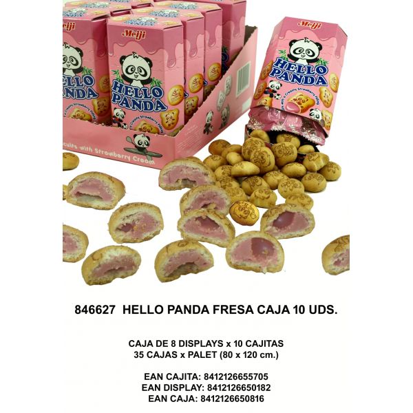 Hello panda fresa 50 gramos