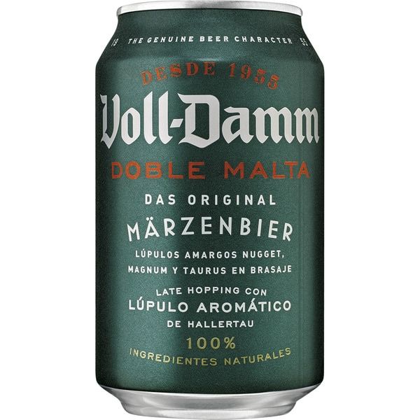Cerveza Voll Damm lata 33CL