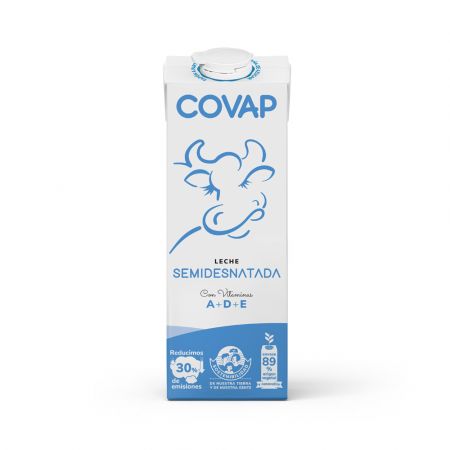 LECHE COVAP SEMID.1L