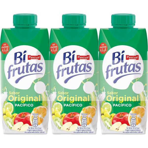 Pascual bifruta pacifico ct 33CL 3 unidades