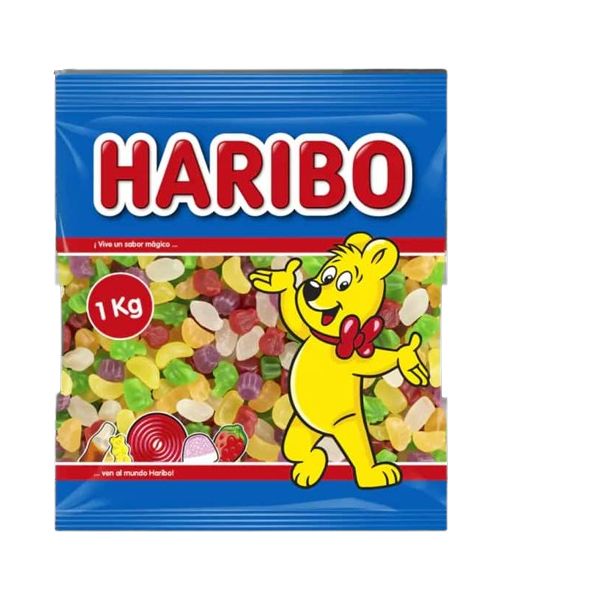 Haribo mini tropifruttti bolsa 1 KG