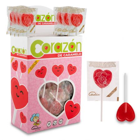CERDAN.PIRULETA CORAZON 110 U. CAJA