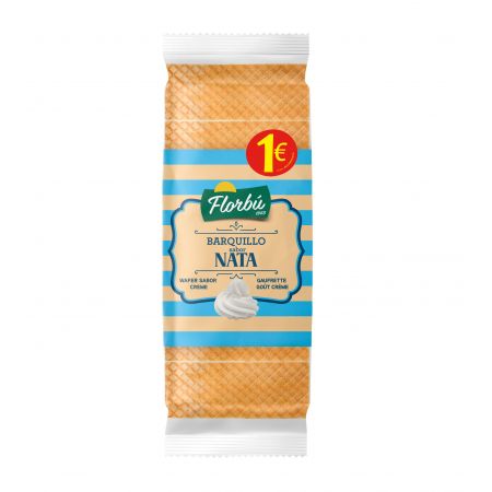 Barquillo nata florbu 210gr 1€