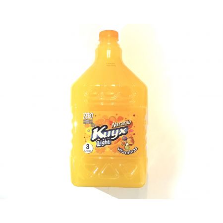 Refresco naranja c/vitamina kuyx 3l