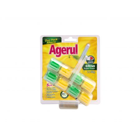 BLOQUE WC AGERUL CITRUS 2X50 GR.