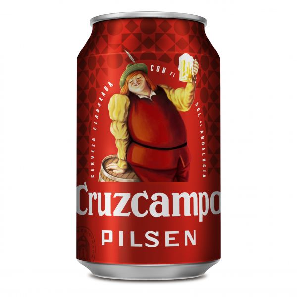 Cerveza cruzcampo lata 33CL