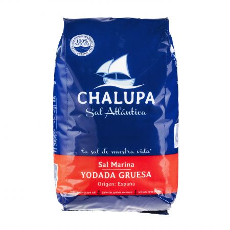 Sal yodada gruesa chalupa 1kg