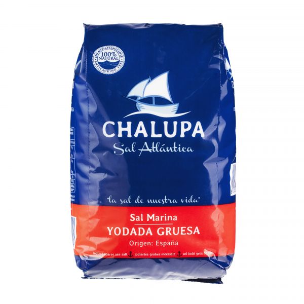 Sal yodada gruesa chalupa 1KG