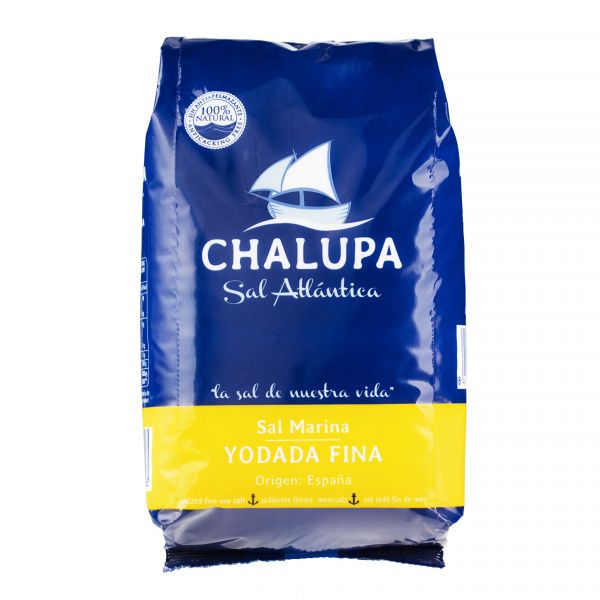 Sal yodada fina chalupa 1KG