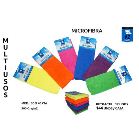 Bayeta microf.multiuso m.max 30x40