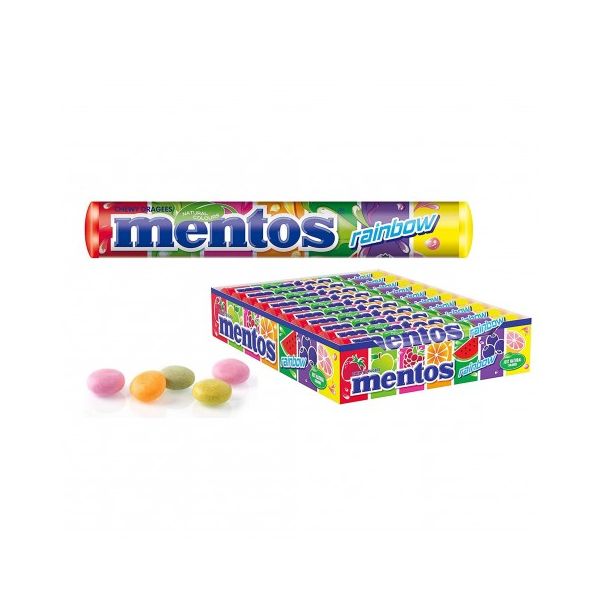 Mentos rainbow 20 unidades