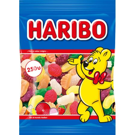 Haribo fruta tropical 250 unidades