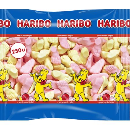 Haribo pisotones bolsa 250 unidades