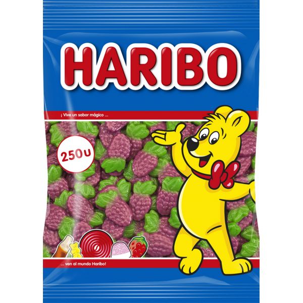 Haribo mora silvestre bolsa 250 unidades