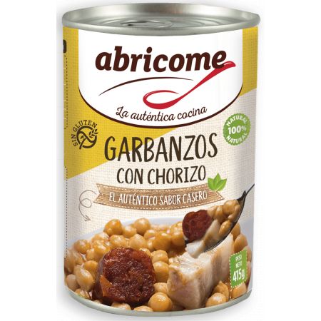 GARBANZOS C/CHORIZO ABRICOME 420 GR