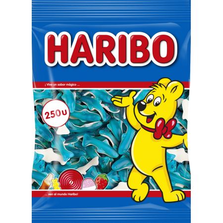 Haribo delfines azules bolsa 250 unidades