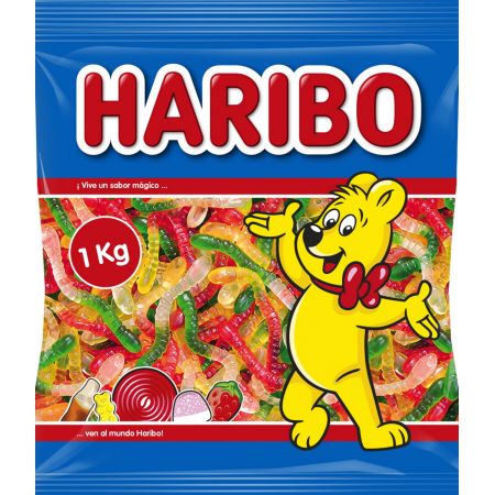Haribo gusano brillo 1KG