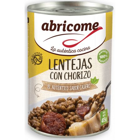 LENTEJAS C/CHORIZO ABRICOME 420 GR.