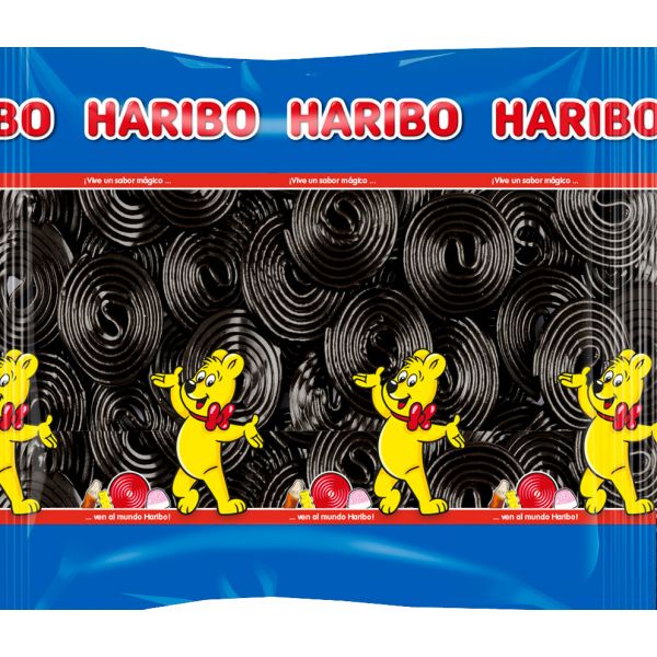 Haribo discos negro 2KG