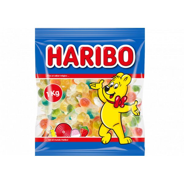 Haribo caracoles 1 KG
