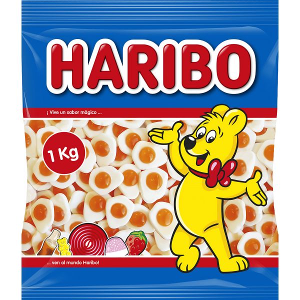 Haribo huevos 1KG