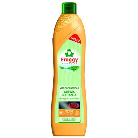 Limpiador vitro froggy naranja 450m